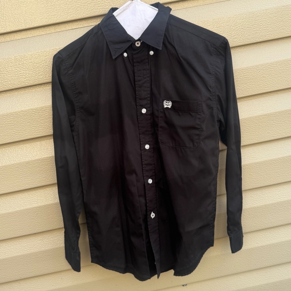 Boys size 10 cinch button up